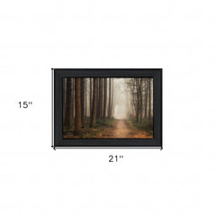 Quiet Black Framed Print Wall Art - Homeroots