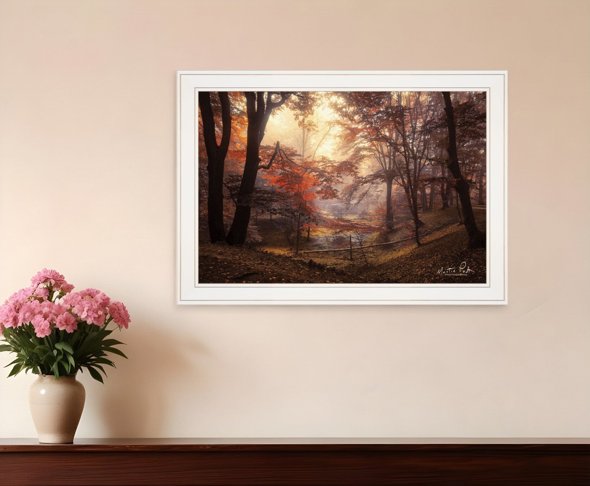 The Pool 1 White Framed Print Wall Art - Homeroots