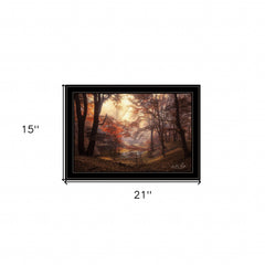 The Pool 2 Black Framed Print Wall Art - Homeroots