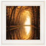 Lochem Reflections 1 White Framed Print Wall Art - Homeroots