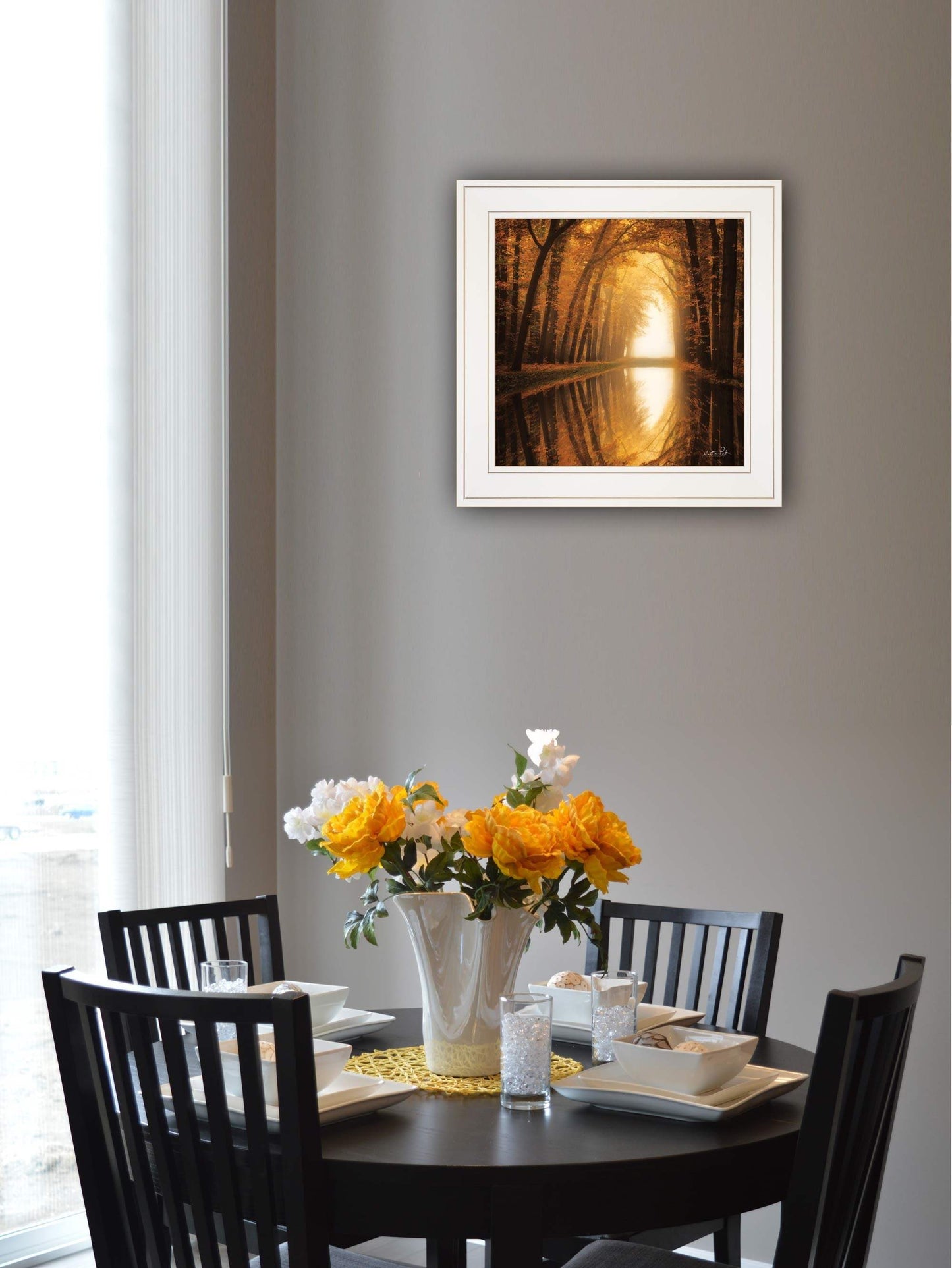 Lochem Reflections 1 White Framed Print Wall Art - Homeroots - Flyclothing LLC