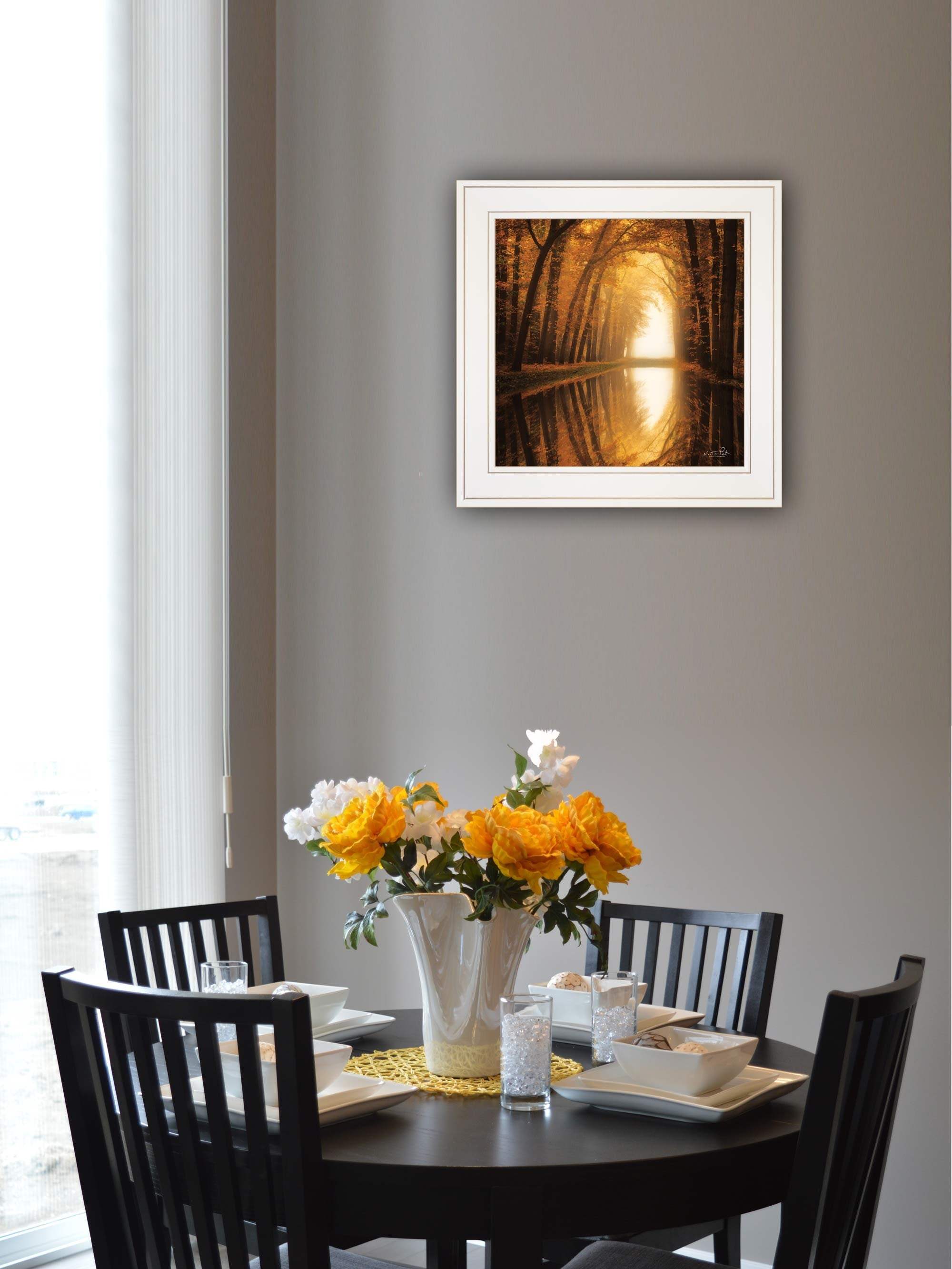 Lochem Reflections 1 White Framed Print Wall Art - Homeroots - Flyclothing LLC