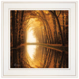 Lochem Reflections 1 White Framed Print Wall Art - Homeroots