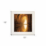 Lochem Reflections 1 White Framed Print Wall Art - Homeroots - Flyclothing LLC