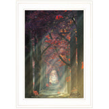 Path of Happiness 1 White Framed Print Wall Art - Homeroots