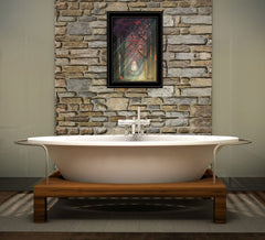 Path of Happiness 2 Black Framed Print Wall Art - Homeroots