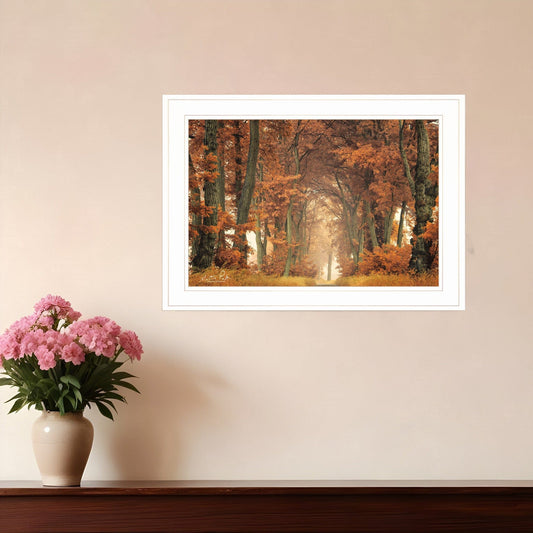Follow Your Own Way 1 White Framed Print Wall Art - Homeroots