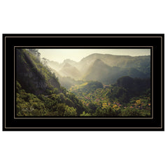 Land of the Hobbits Martin Podt Ready to Hang Framed Print Black Frame Black Framed Print Wall Art - Homeroots
