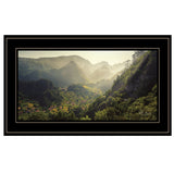 Land of the Hobbits Martin Podt Ready to Hang Framed Print Black Frame Black Framed Print Wall Art - Homeroots