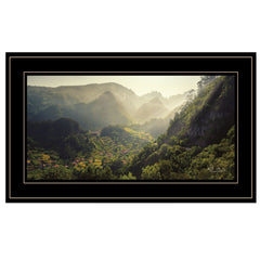Land of the Hobbits Martin Podt Ready to Hang Framed Print Black Frame Black Framed Print Wall Art - Homeroots