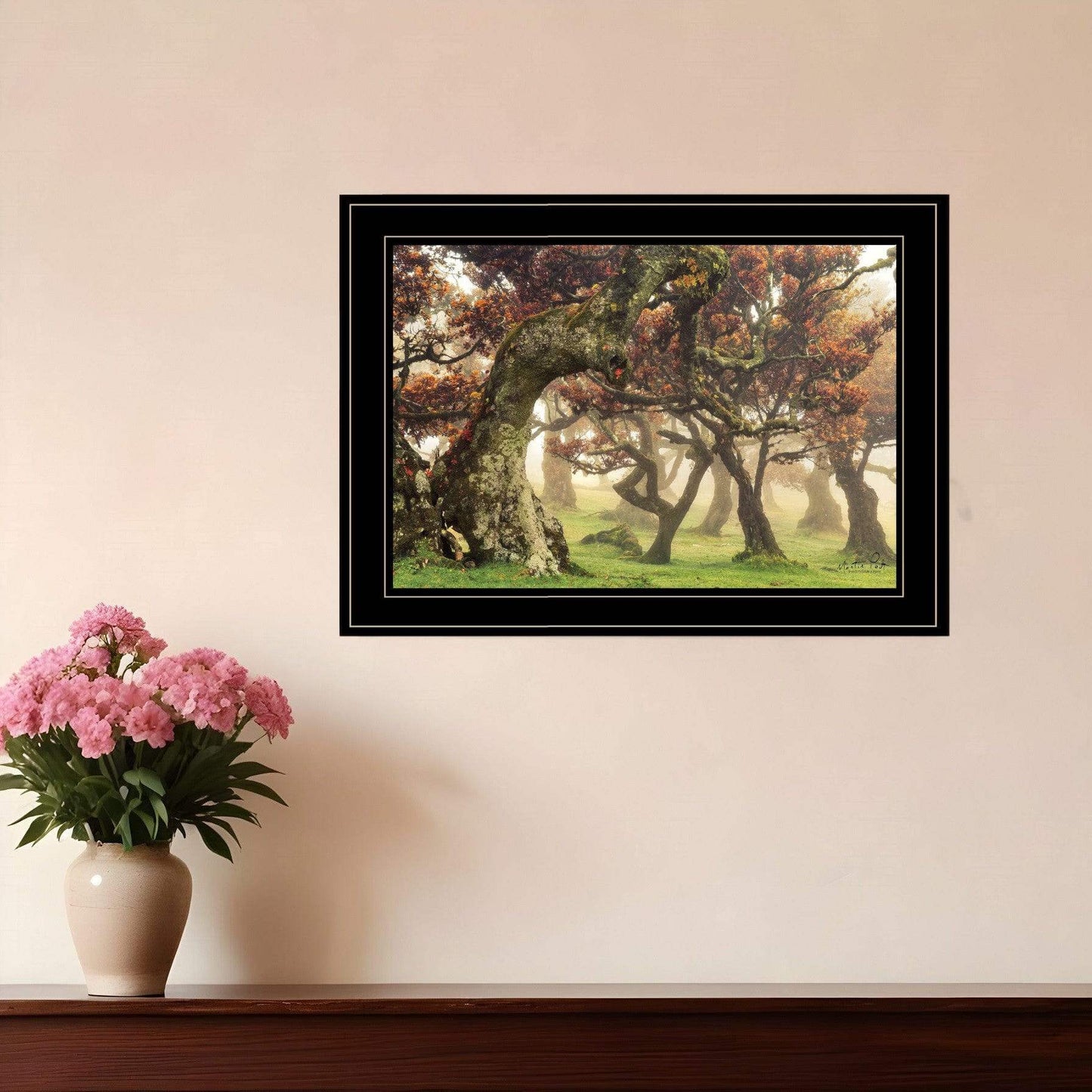 Fanal Martin Podt Ready to Hang Framed Print Black Frame Black Framed Print Wall Art - Homeroots - Flyclothing LLC