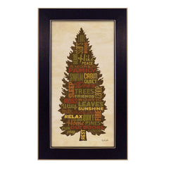 At the Lake 1 Black Framed Print Wall Art - Homeroots