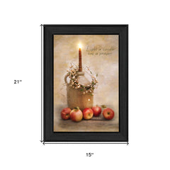 Say A Prayer 2 Black Framed Print Wall Art - Homeroots