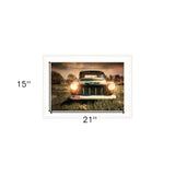Wrong Lane 1 White Framed Print Wall Art - Homeroots - Flyclothing LLC