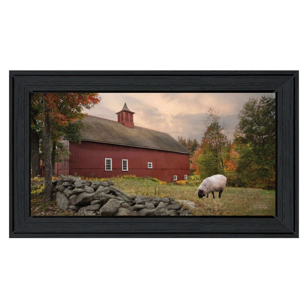 The Lone Gazer Black Framed Print Wall Art - Homeroots - Flyclothing LLC