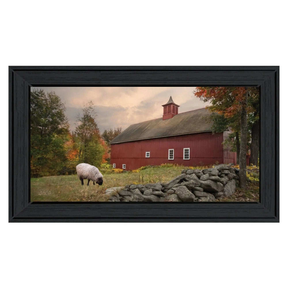 The Lone Gazer Black Framed Print Wall Art - Homeroots - Flyclothing LLC
