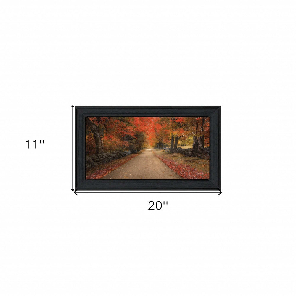 October Lane Black Framed Print Wall Art - Homeroots - Flyclothing LLC