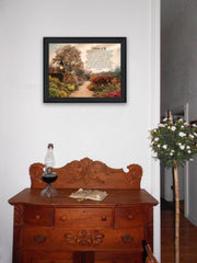 Celebration of Life Black Framed Print Wall Art - Homeroots