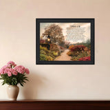Celebration of Life Black Framed Print Wall Art - Homeroots