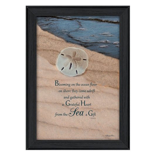 A Gift Black Framed Print Wall Art - Homeroots