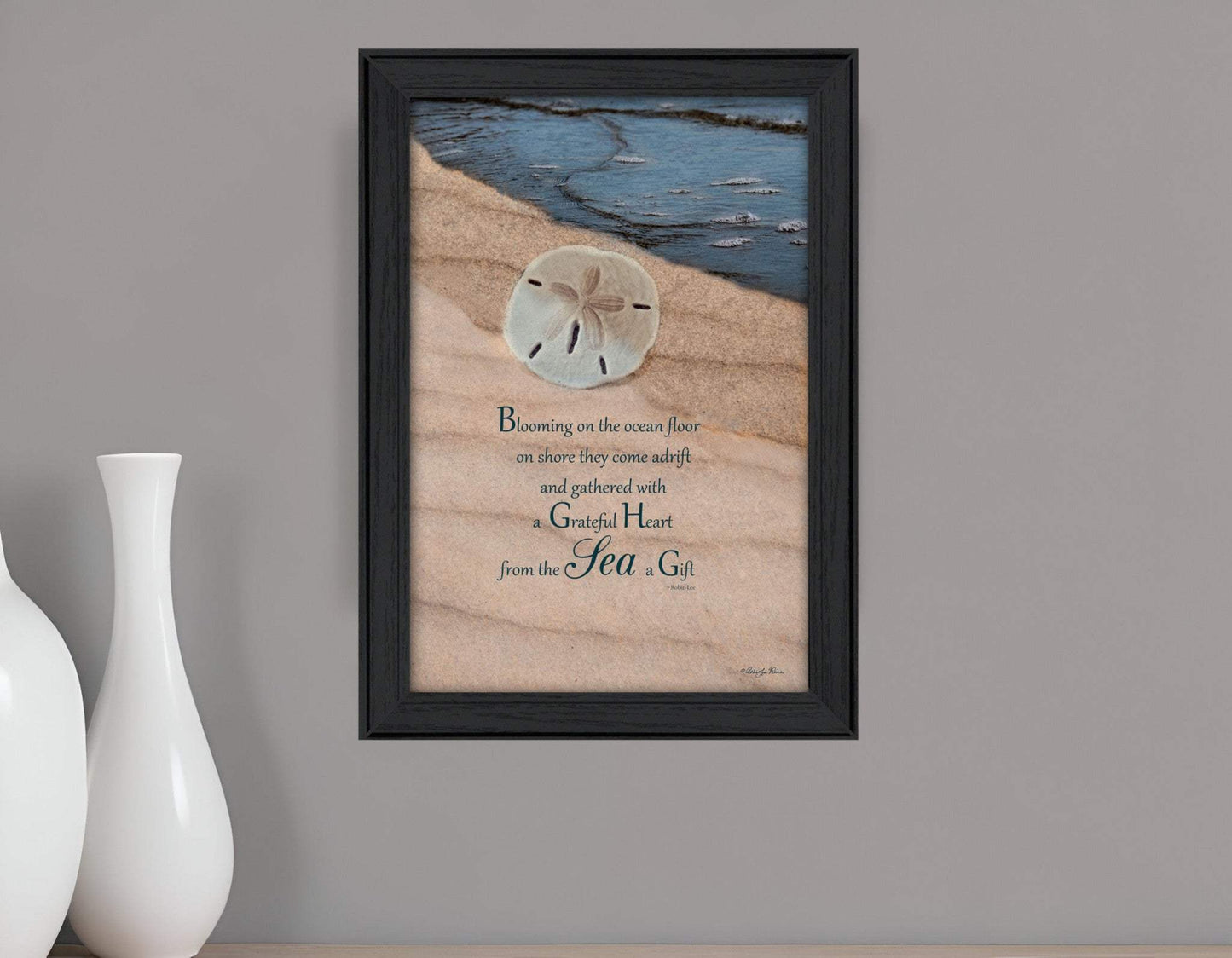 A Gift Black Framed Print Wall Art - Homeroots - Flyclothing LLC