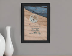 A Gift Black Framed Print Wall Art - Homeroots