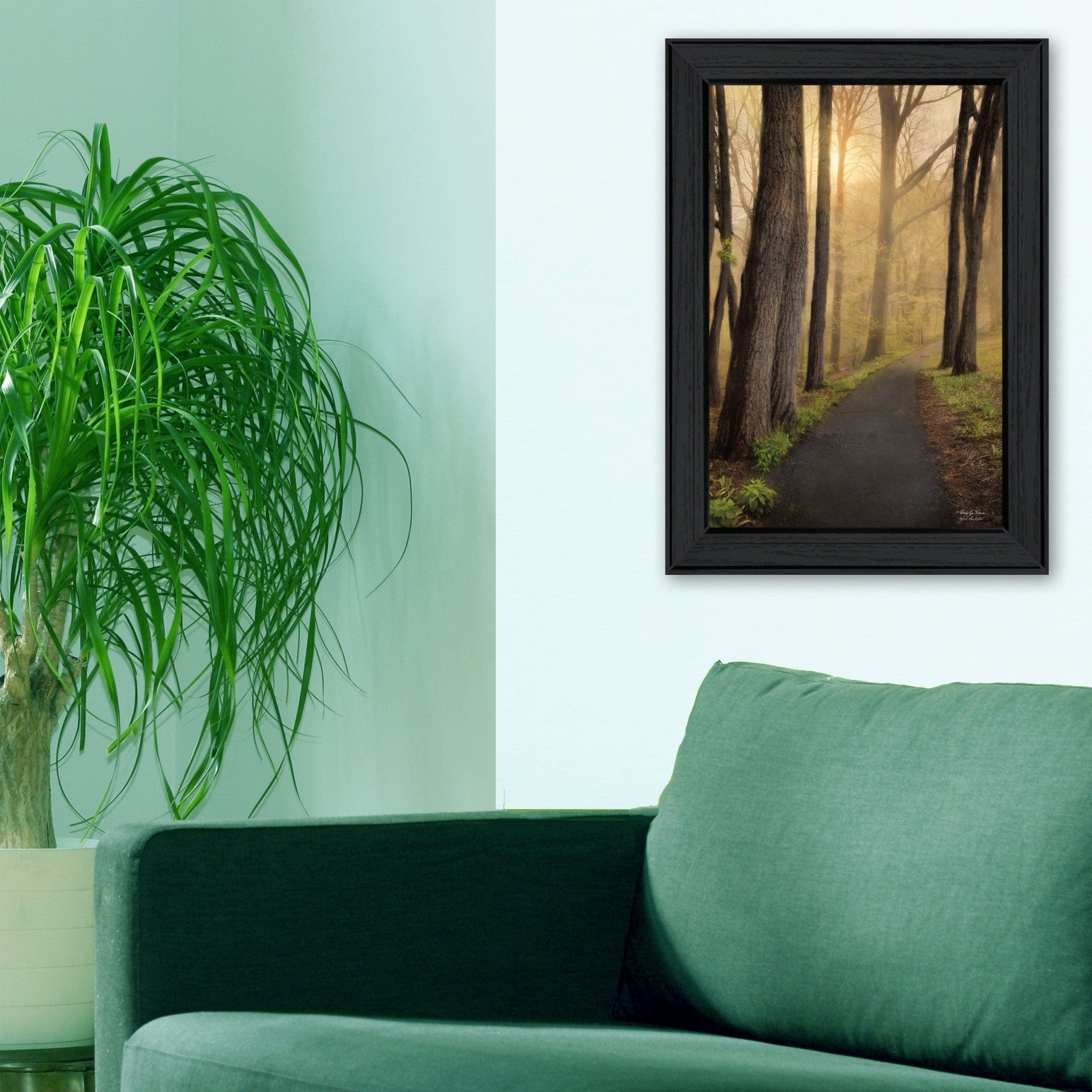 After The Rain Black Framed Print Wall Art - Homeroots