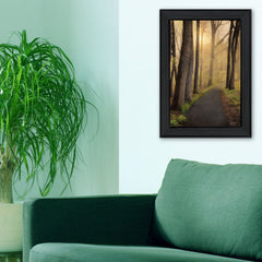 After The Rain Black Framed Print Wall Art - Homeroots