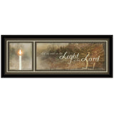 Walk in the Light 1 Black Framed Print Wall Art - Homeroots - Flyclothing LLC