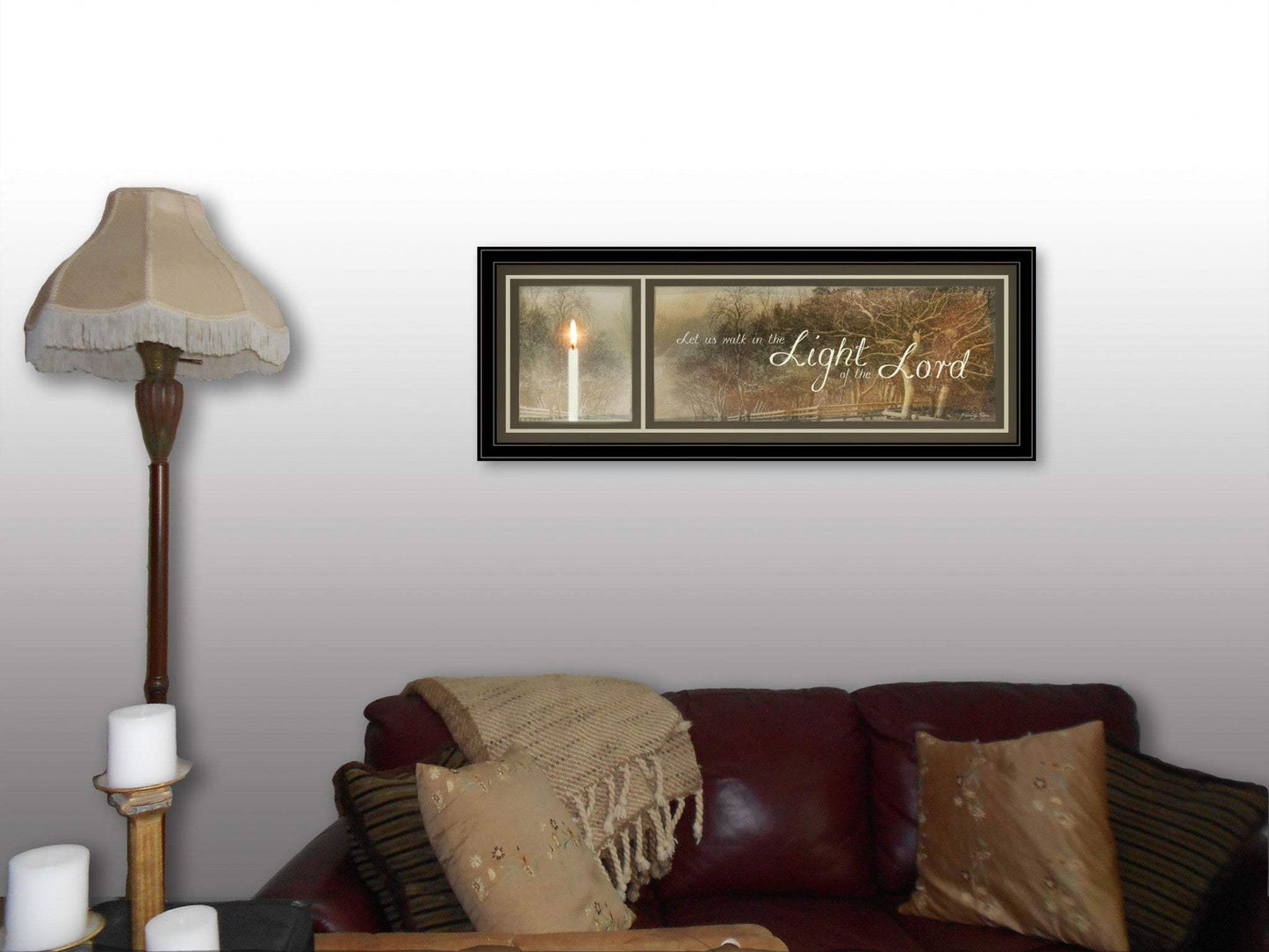 Walk in the Light 1 Black Framed Print Wall Art - Homeroots - Flyclothing LLC