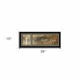 Walk in the Light 1 Black Framed Print Wall Art - Homeroots - Flyclothing LLC