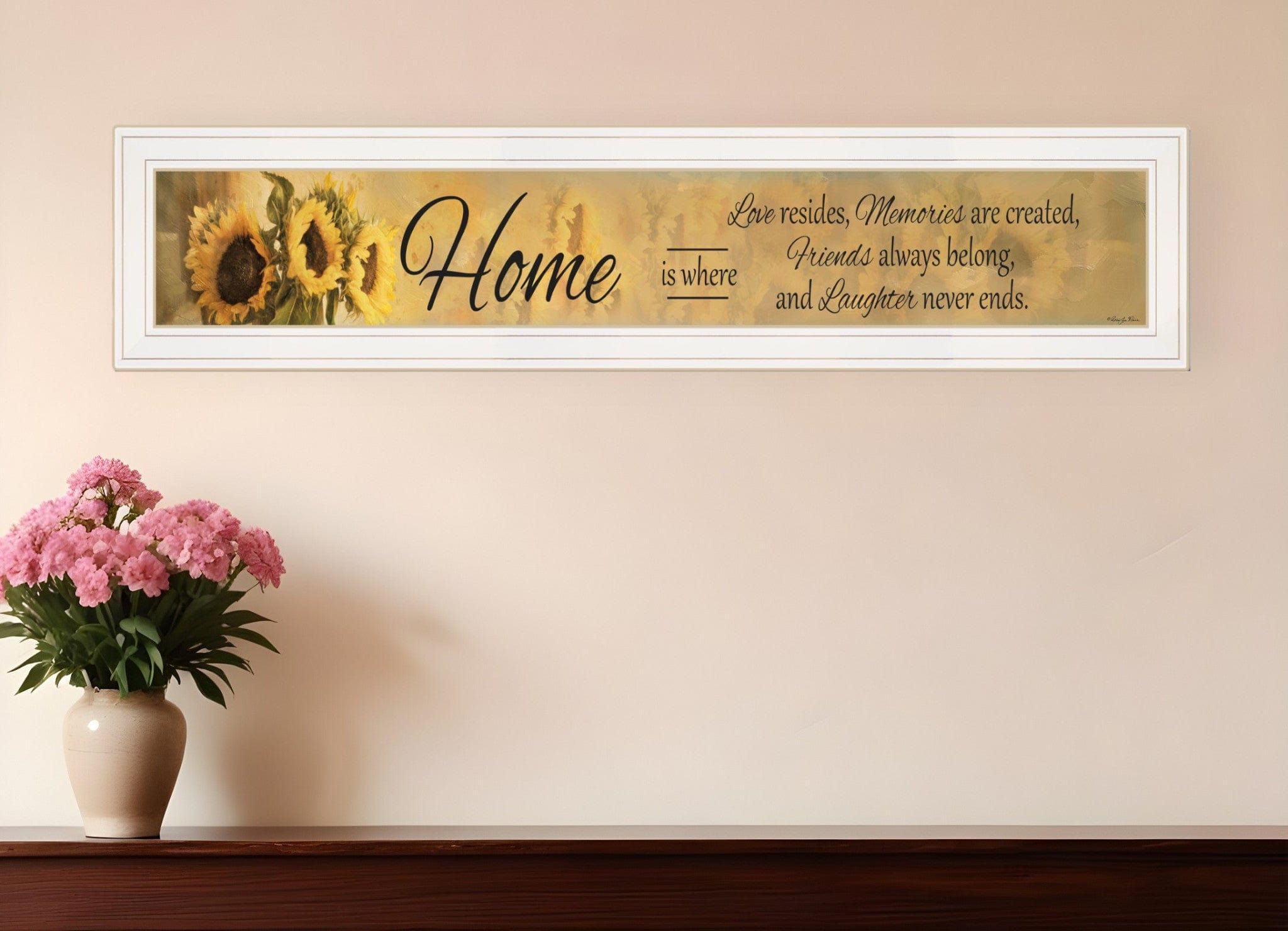 Home ISE 1 White Framed Print Wall Art - Homeroots