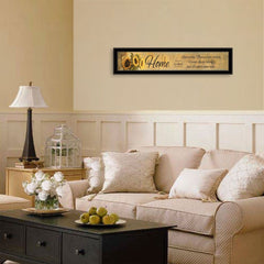 Home ISE 2 Black Framed Print Wall Art - Homeroots