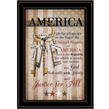 The Keys to Freedom 1 Black Framed Print Wall Art - Homeroots
