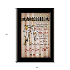 The Keys to Freedom 1 Black Framed Print Wall Art - Homeroots