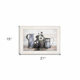 Floral Farmhouse I 1 White Framed Print Wall Art - Homeroots - Flyclothing LLC