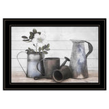Floral Farmhouse II 2 Black Framed Print Wall Art - Homeroots