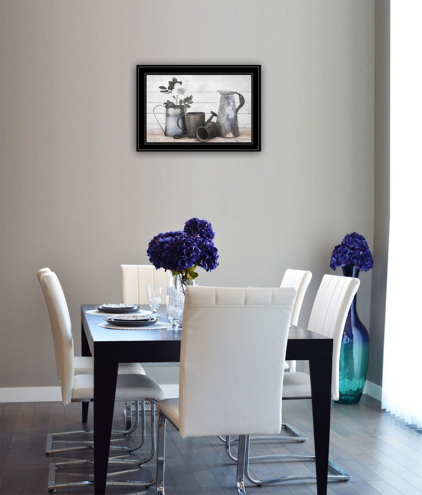 Floral Farmhouse II 2 Black Framed Print Wall Art - Homeroots - Flyclothing LLC