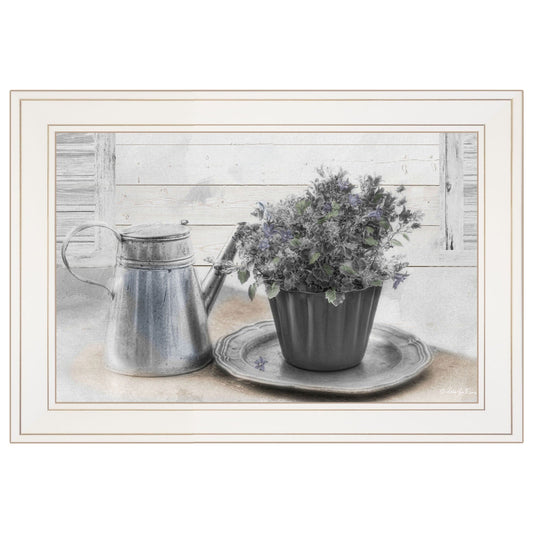 Light and Airy White Framed Print Wall Art - Homeroots