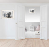 Light and Airy White Framed Print Wall Art - Homeroots - Flyclothing LLC
