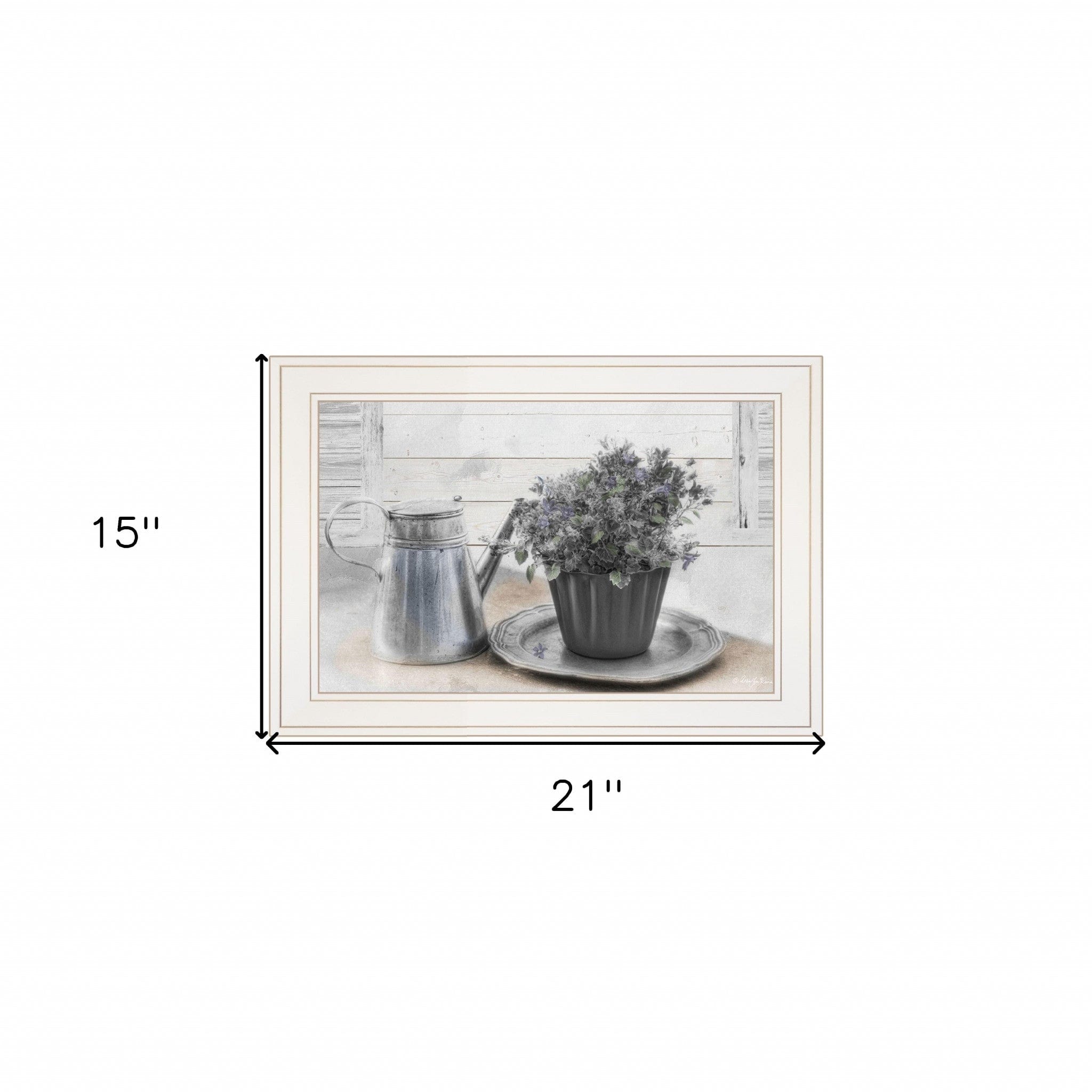 Light and Airy White Framed Print Wall Art - Homeroots