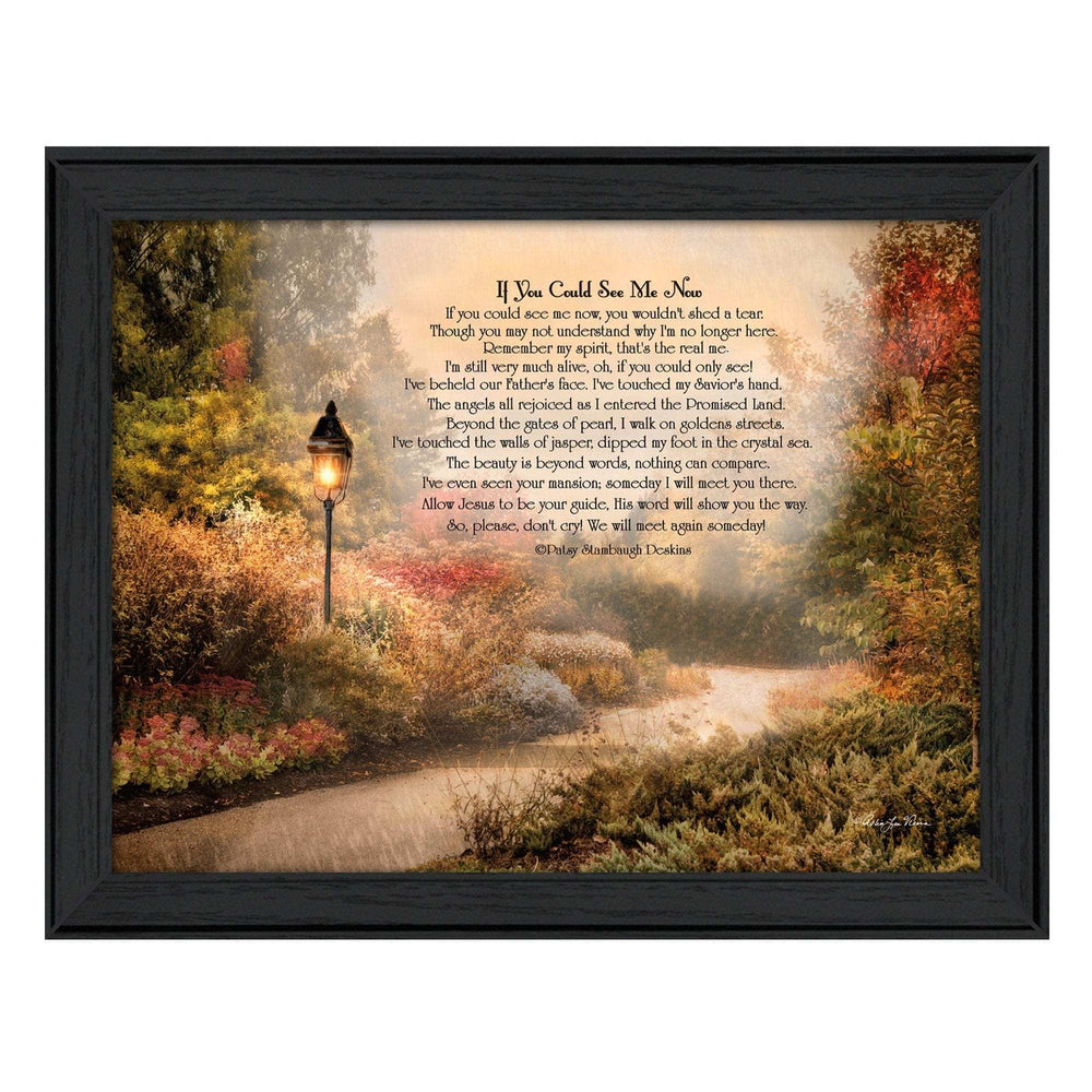 If You Could See Me Now 3 Black Framed Print Wall Art - Homeroots - Flyclothing LLC