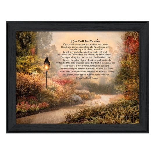 If You Could See Me Now 3 Black Framed Print Wall Art - Homeroots