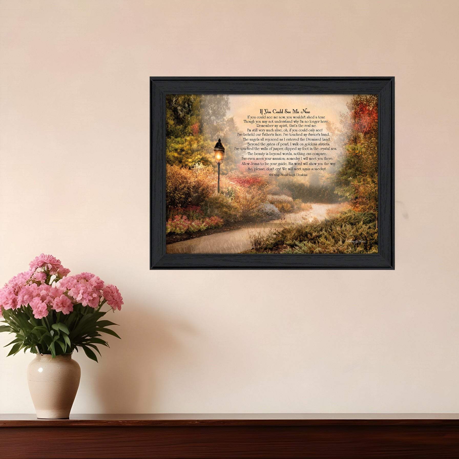 If You Could See Me Now 3 Black Framed Print Wall Art - Homeroots - Flyclothing LLC