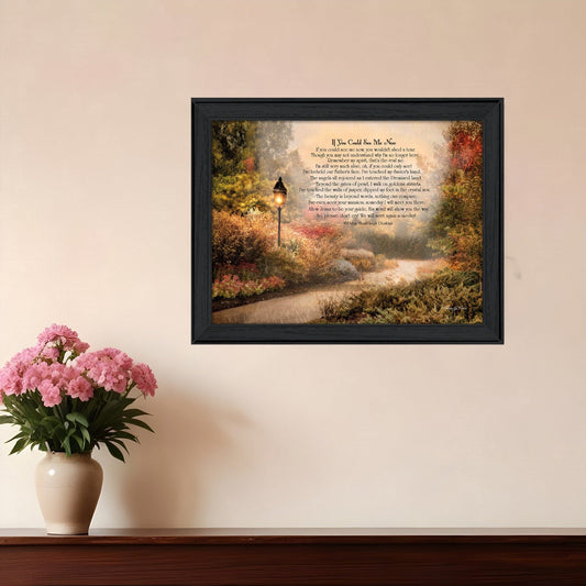 If You Could See Me Now 3 Black Framed Print Wall Art - Homeroots