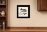 A Silent Scream for Coffee 2 Black Framed Print Wall Art - Homeroots - Flyclothing LLC