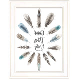 Good Vibes Only 1 White Framed Print Wall Art - Homeroots - Flyclothing LLC