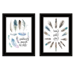 Good Vibes Only 2 Black Framed Print Wall Art - Homeroots
