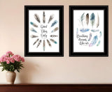 Good Vibes Only 2 Black Framed Print Wall Art - Homeroots - Flyclothing LLC