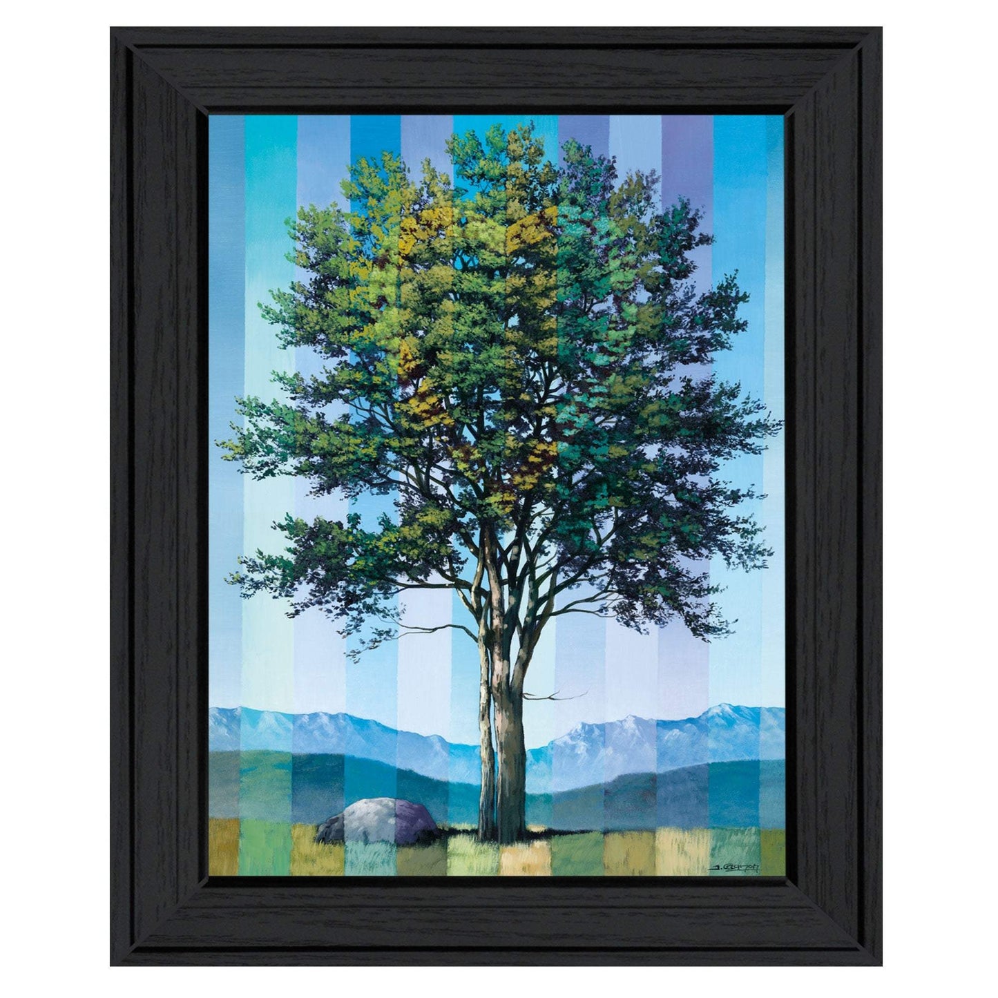 When Love Grows 2 Black Framed Print Wall Art - Homeroots - Flyclothing LLC